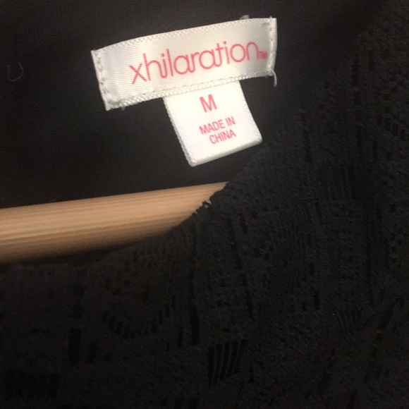 Kids Black Floral Formal Dress - Picture 6 of 6